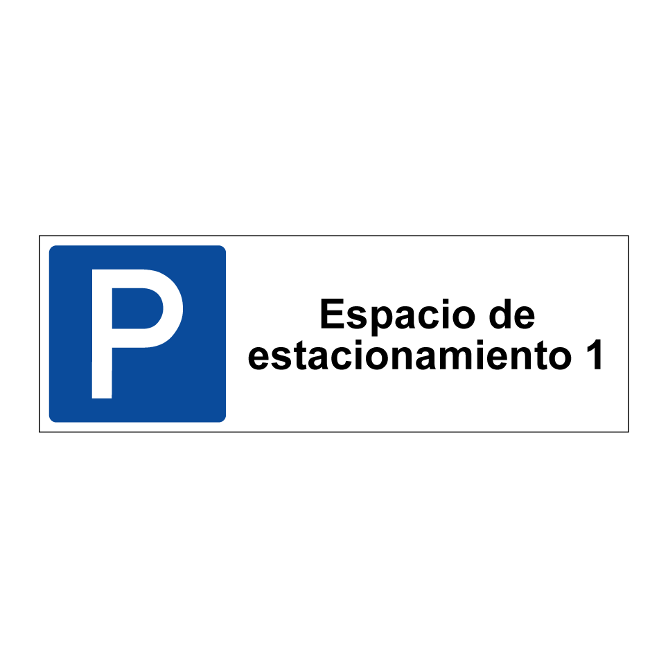 Espacio de estacionamiento 1