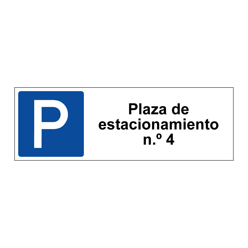Plaza de estacionamiento n.º 4