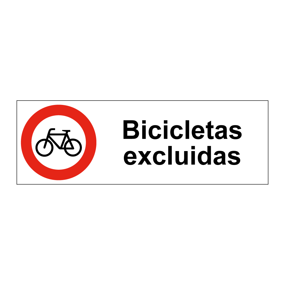 Bicicletas excluidas