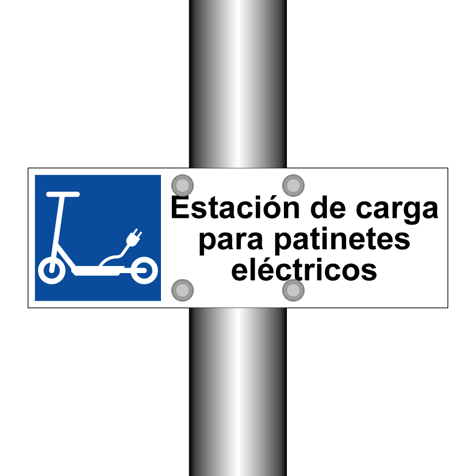 Estación de carga para patinetes eléctricos
