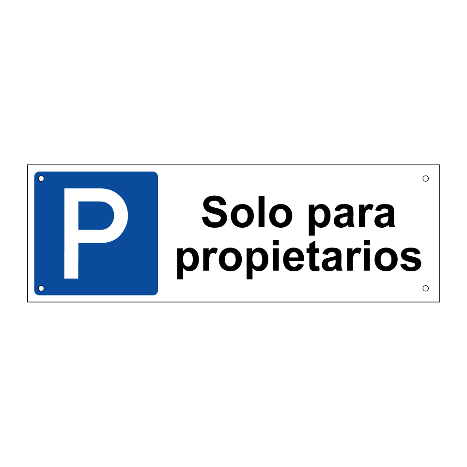 Solo para propietarios