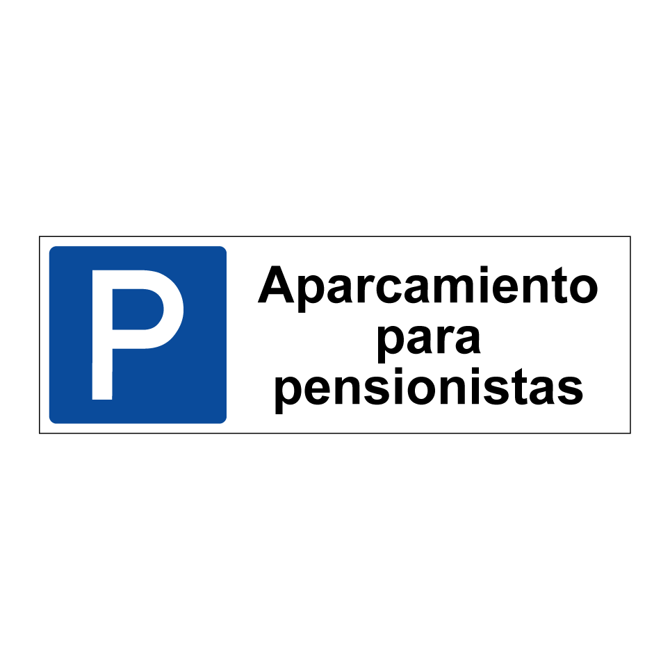 Aparcamiento para pensionistas