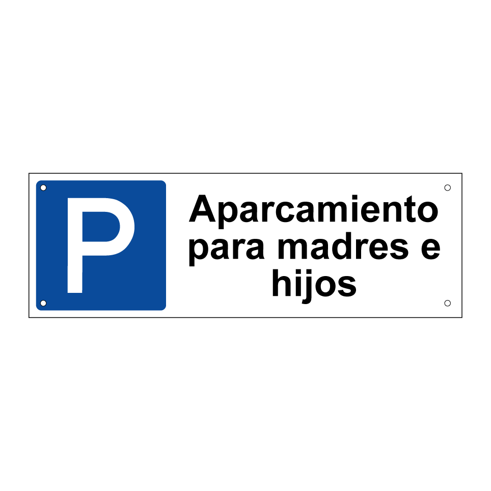 Aparcamiento para madres e hijos