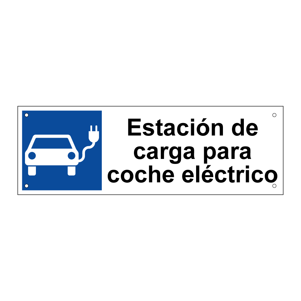 Estación de carga para coche eléctrico