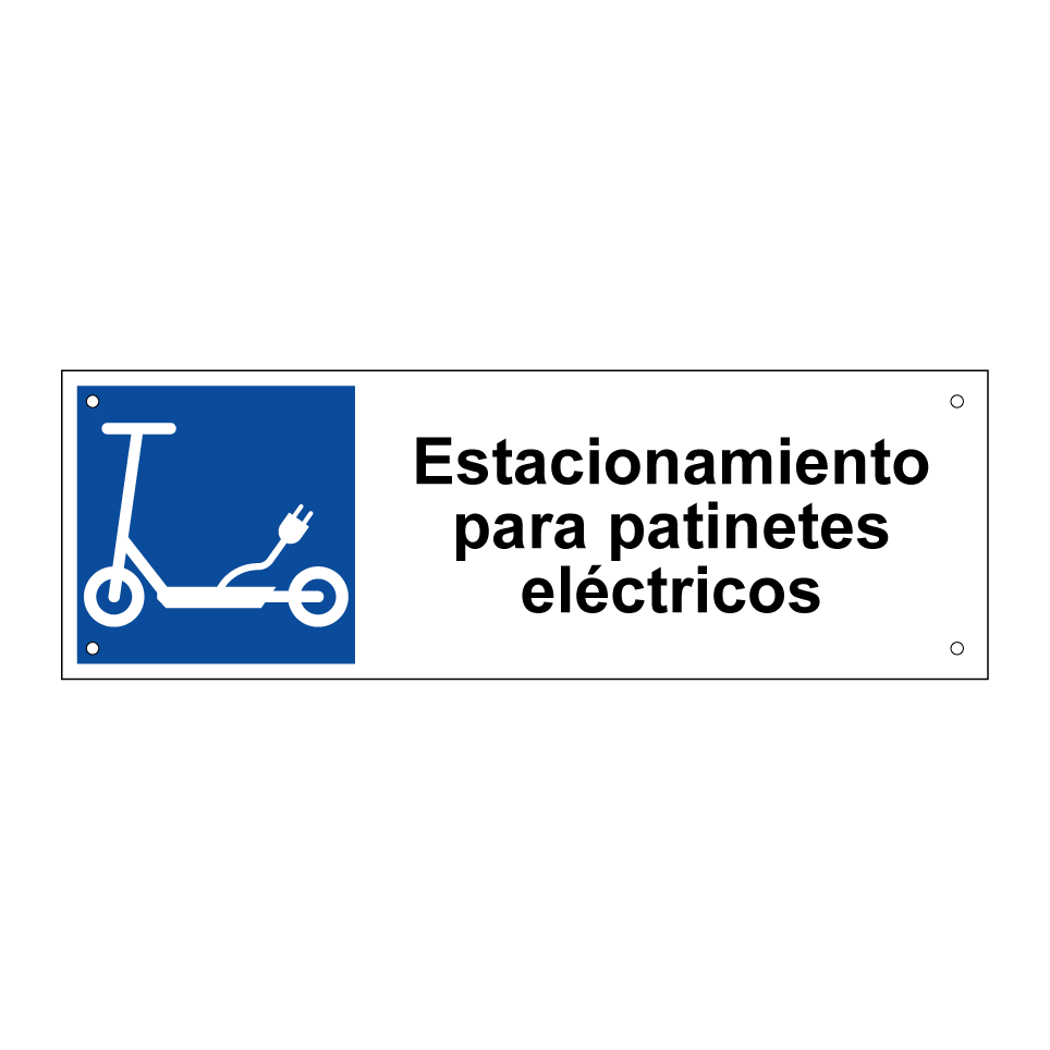Estacionamiento para patinetes eléctricos