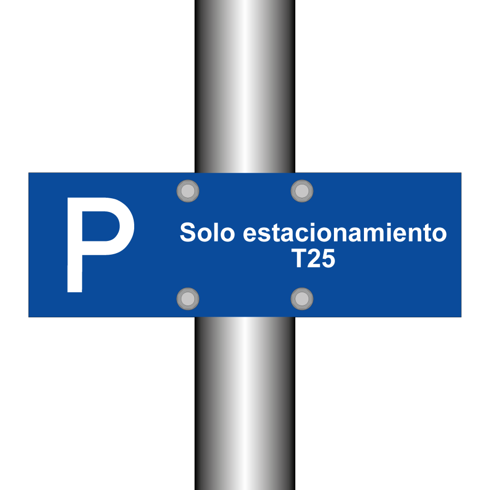 Solo estacionamiento T25