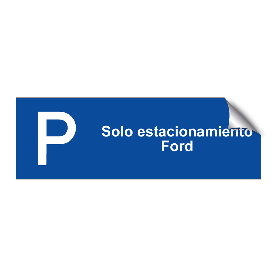 Solo estacionamiento Ford