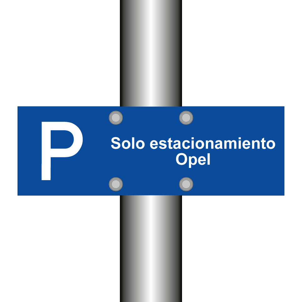 Solo estacionamiento Opel
