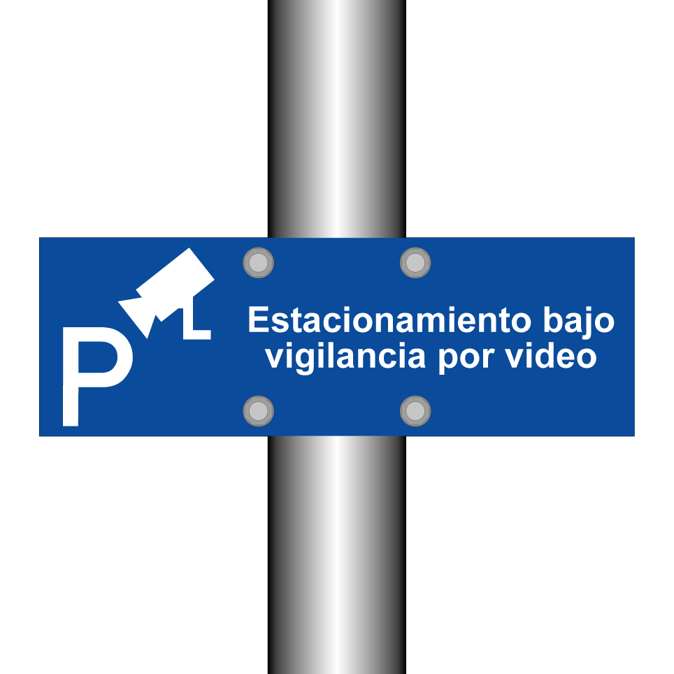 Estacionamiento bajo vigilancia por video