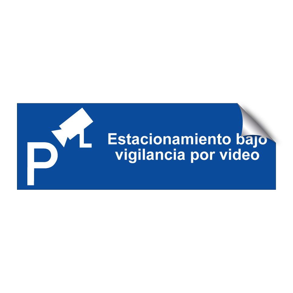 Estacionamiento bajo vigilancia por video