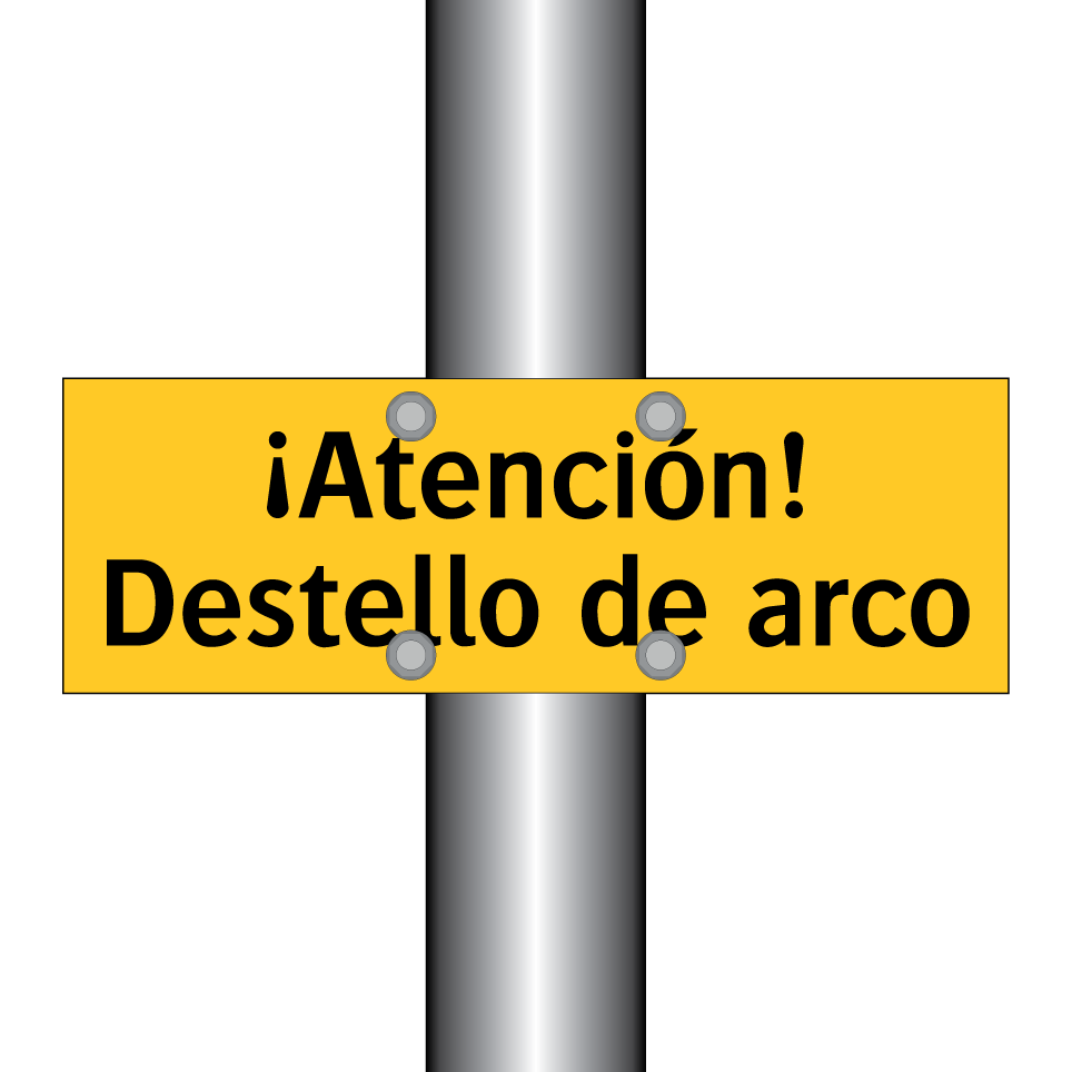 ¡Atención! Destello de arco