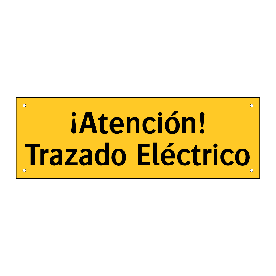 ¡Atención! Trazado Eléctrico
