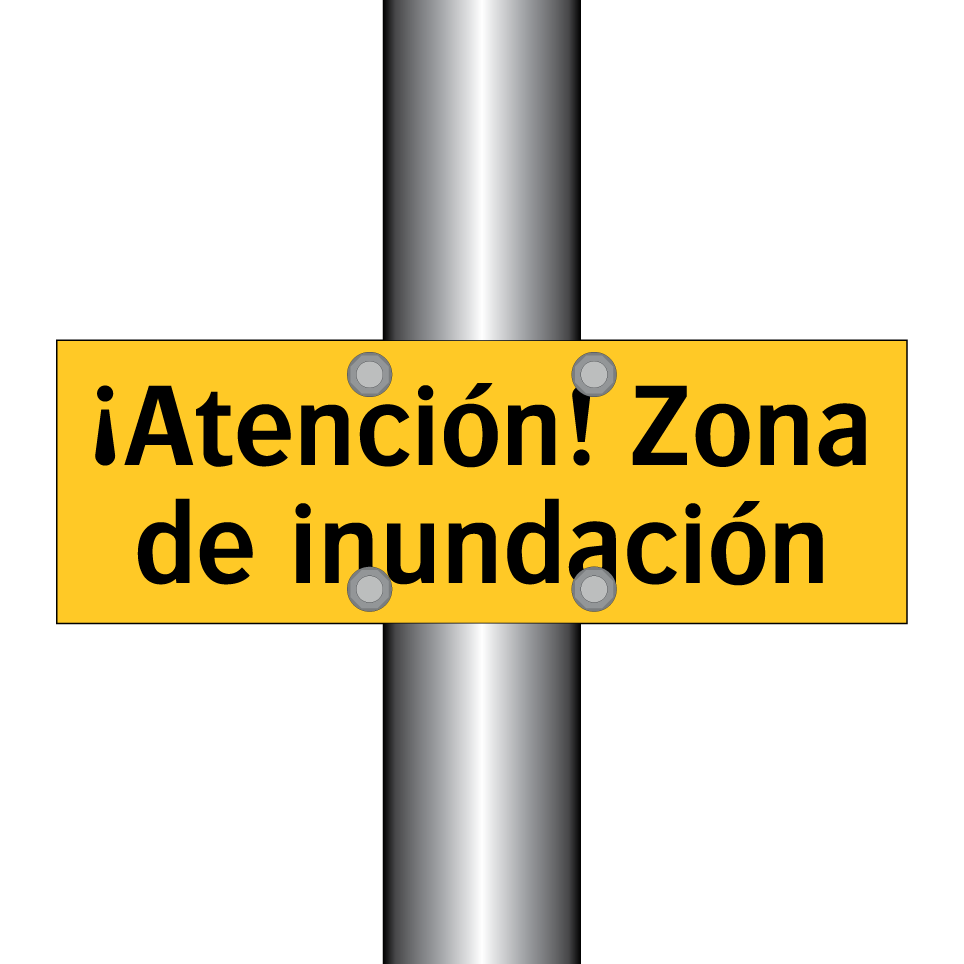 ¡Atención! Zona de inundación