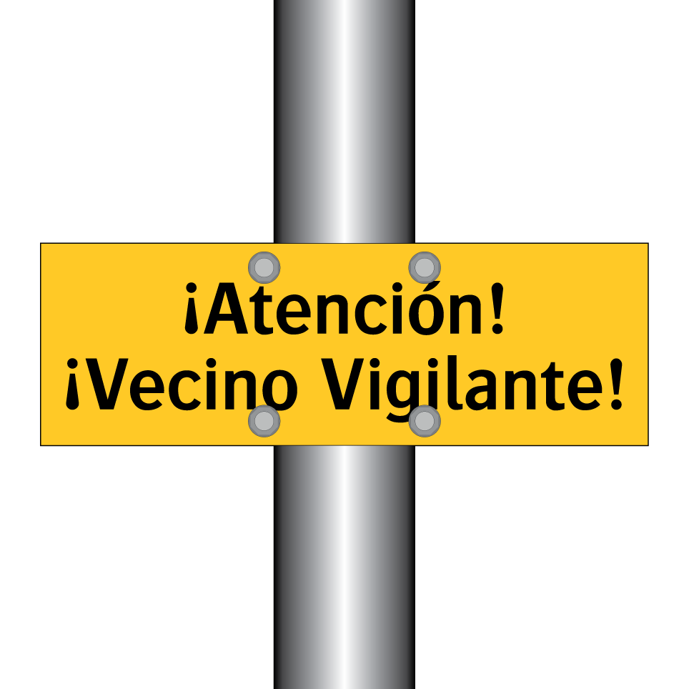 ¡Atención! ¡Vecino Vigilante!
