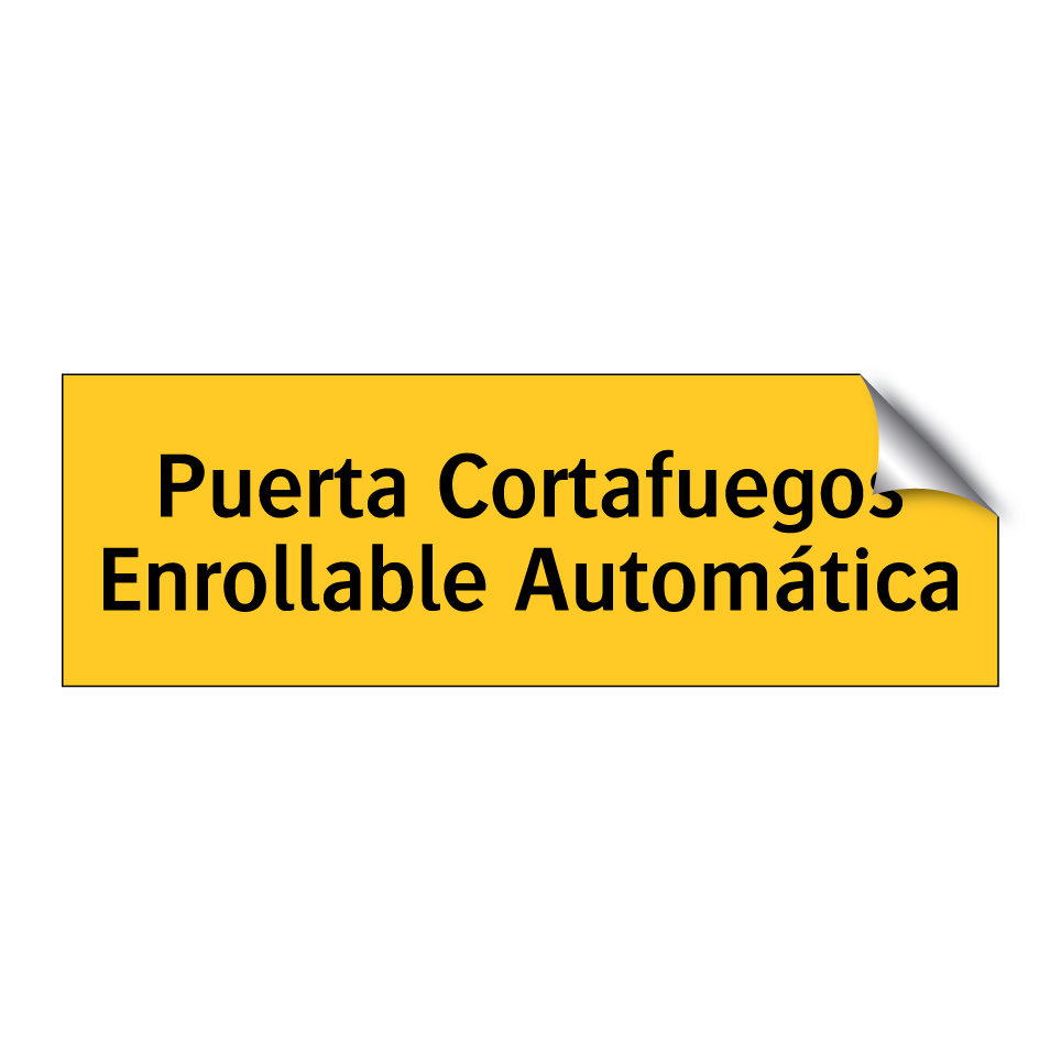 Puerta Cortafuegos Enrollable Automática