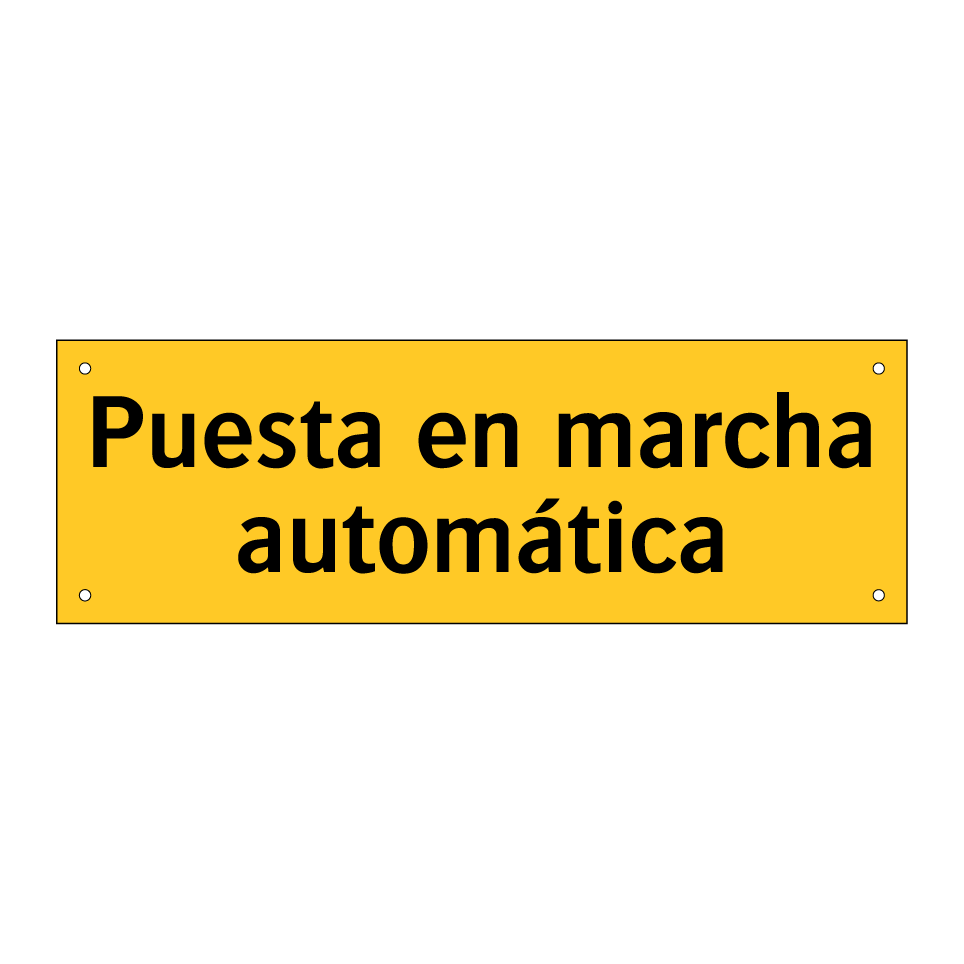 Puesta en marcha automática