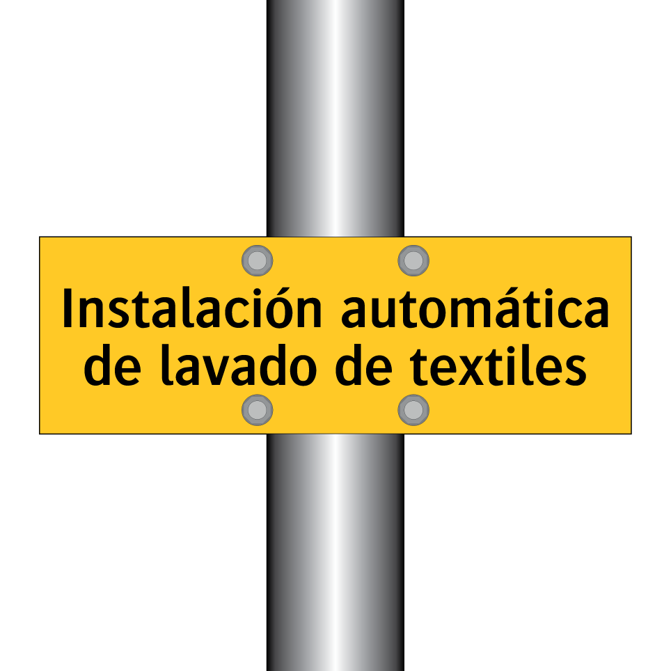 Instalación automática de lavado de textiles