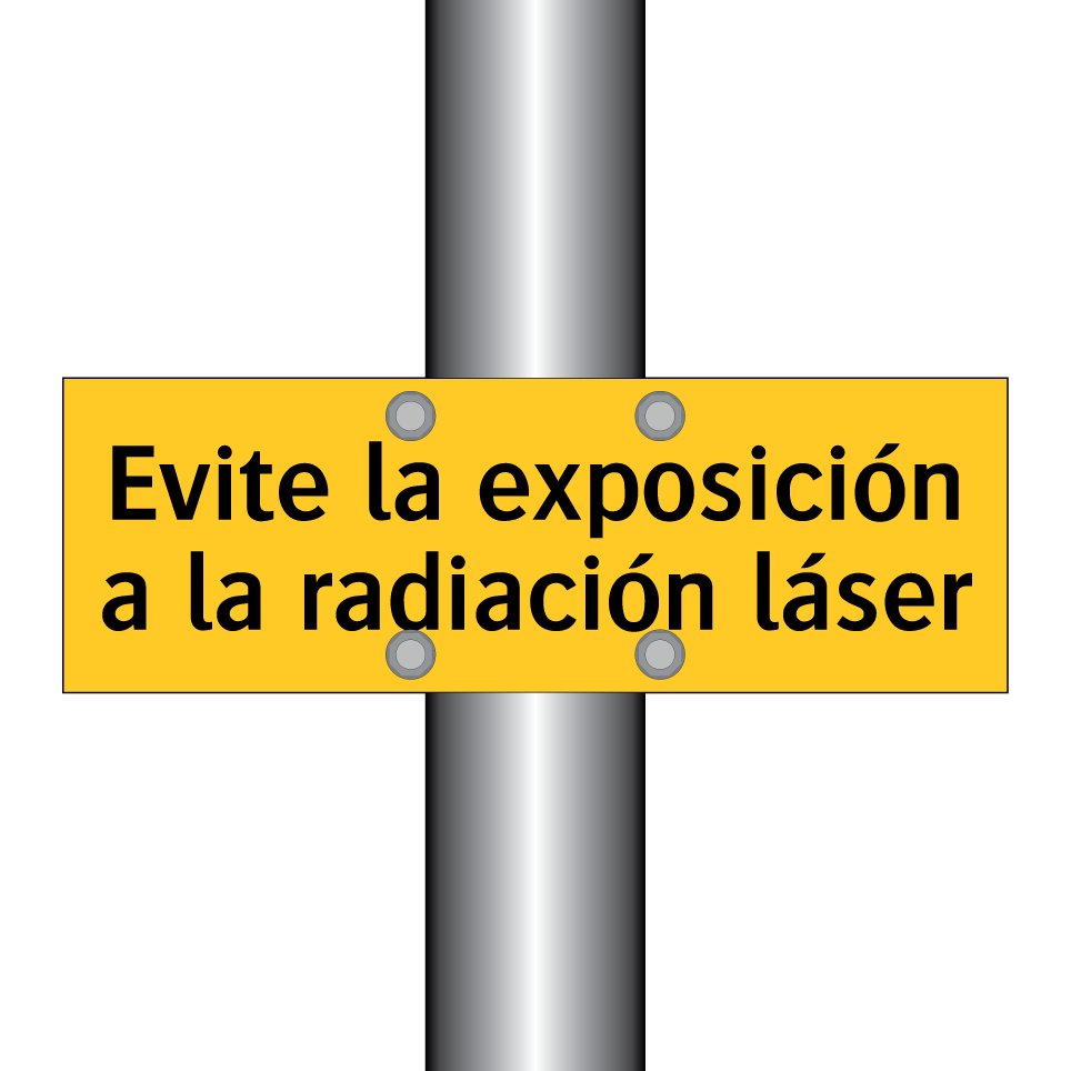 Evite la exposición a la radiación láser