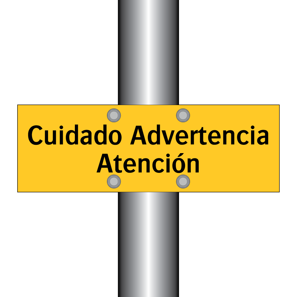Cuidado Advertencia Atención