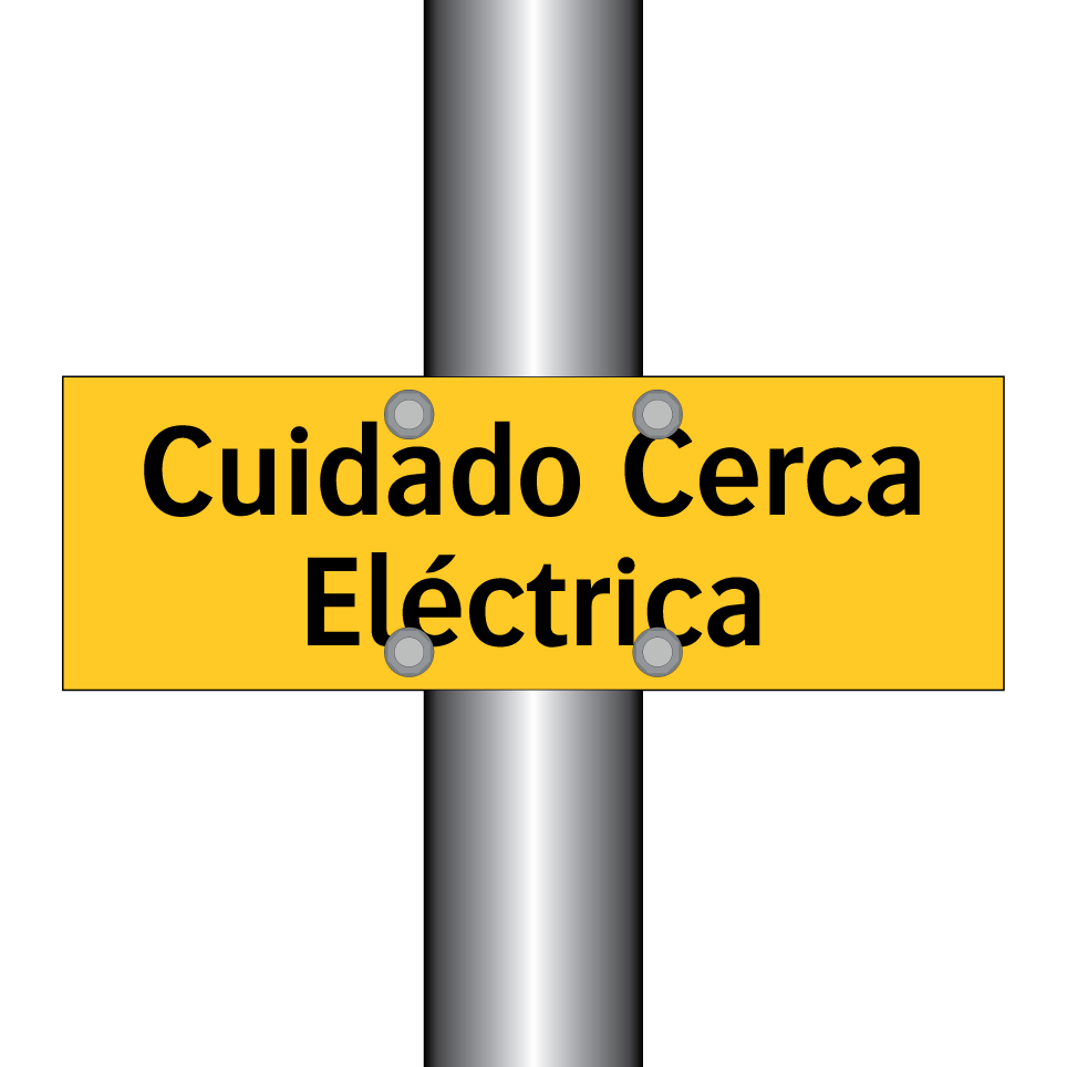Cuidado Cerca Eléctrica