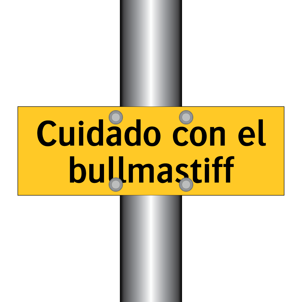 Cuidado con el bullmastiff