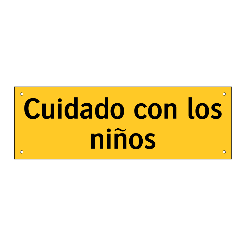 Cuidado con los niños