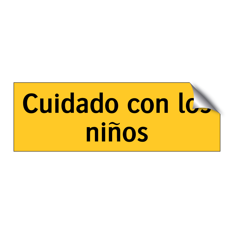 Cuidado con los niños