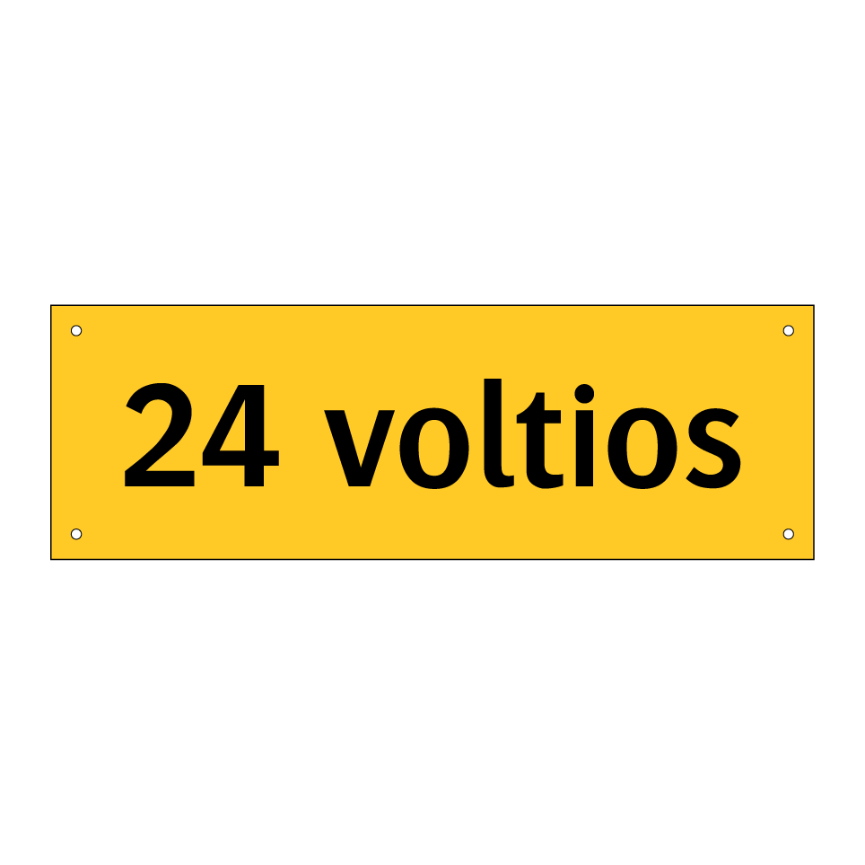 24 voltios
