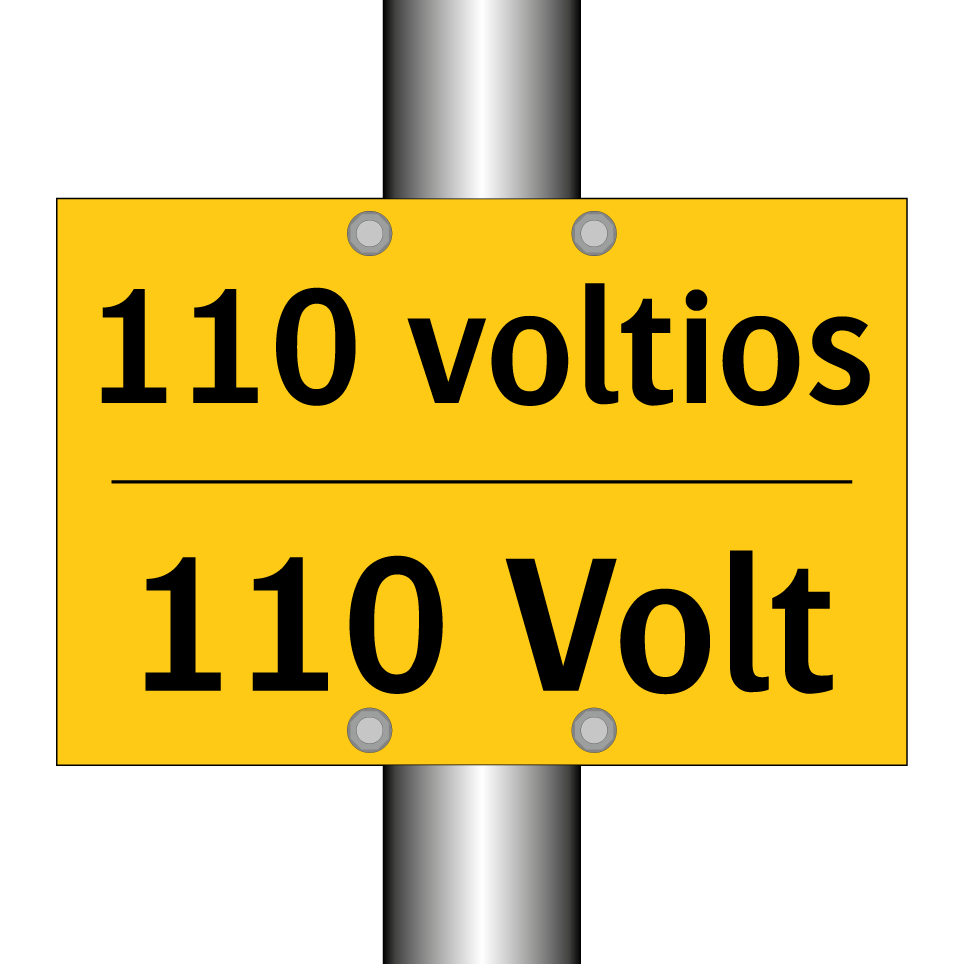 110 voltios - 110 Volt