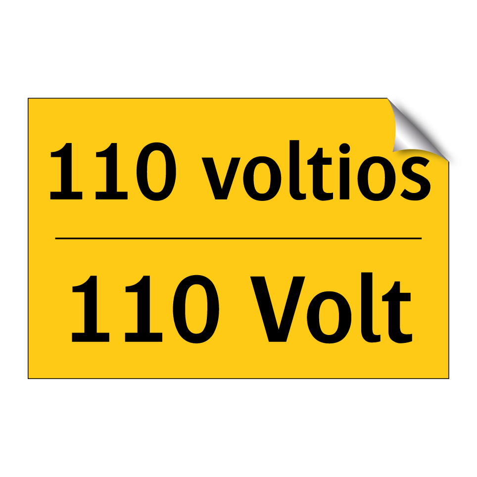 110 voltios - 110 Volt