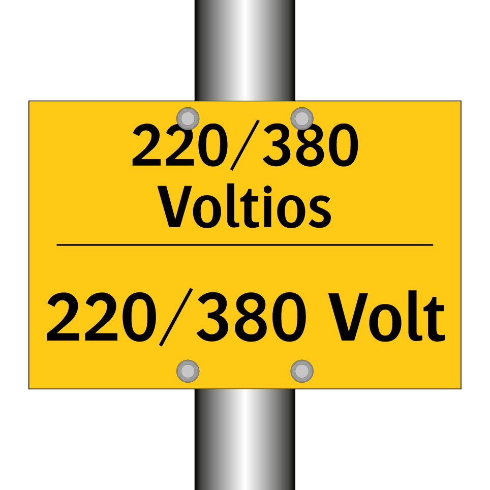 220/380 Voltios - 220/380 Volt