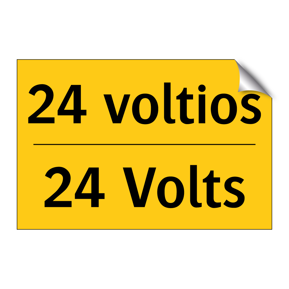 24 voltios - 24 Volts