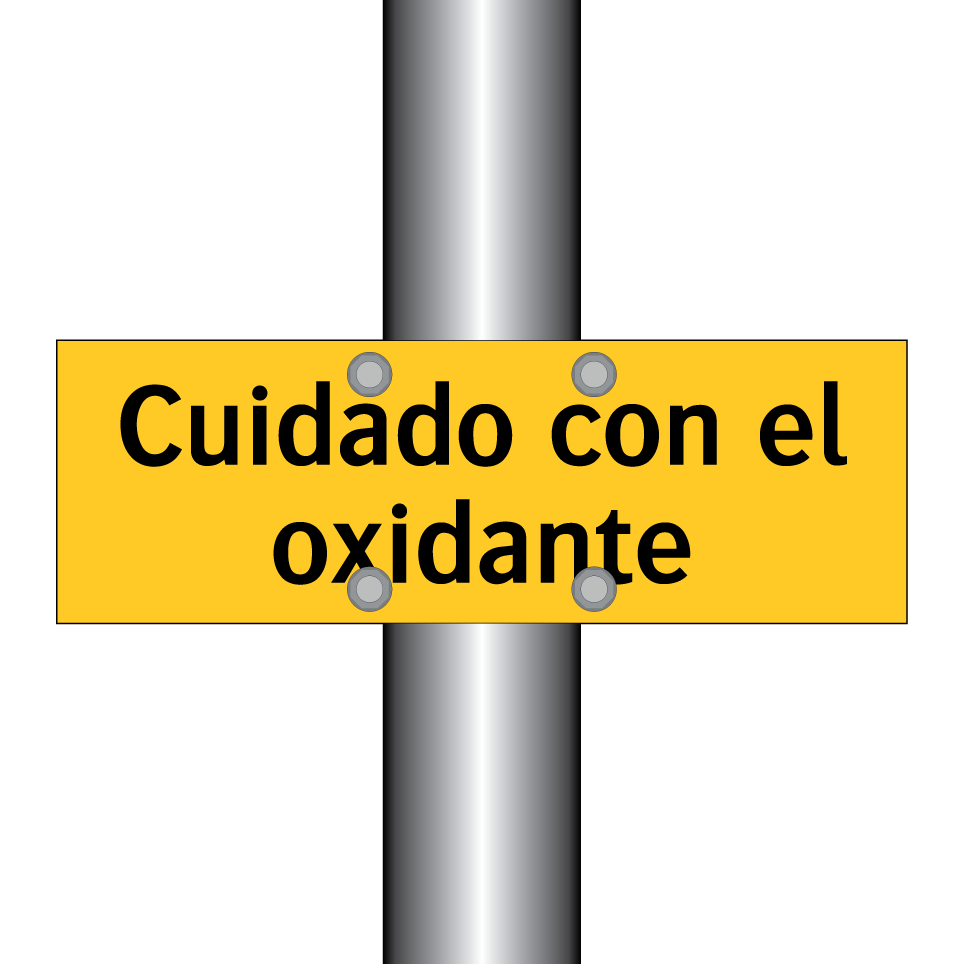 Cuidado con el oxidante