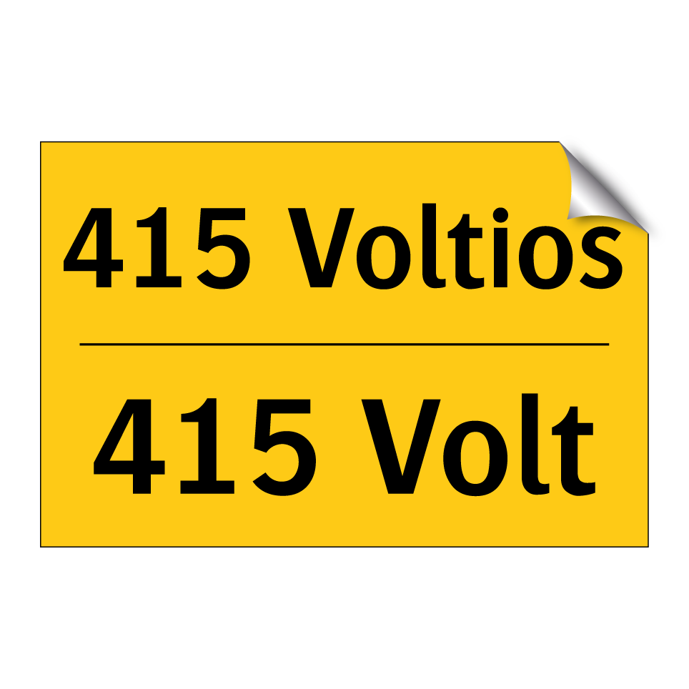 415 Voltios - 415 Volt