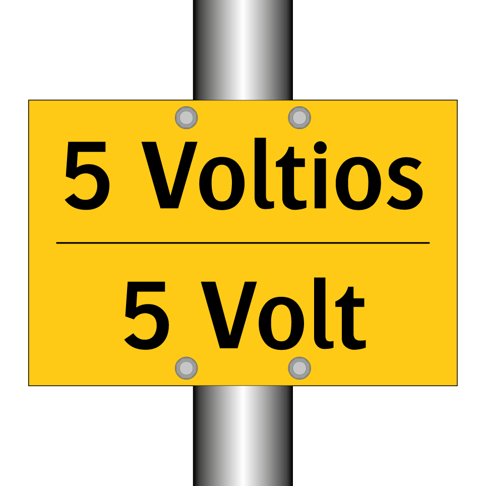 5 Voltios - 5 Volt