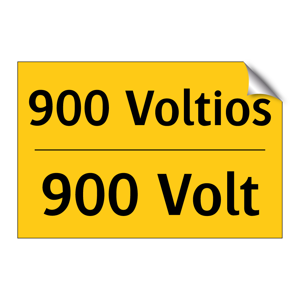 900 Voltios - 900 Volt
