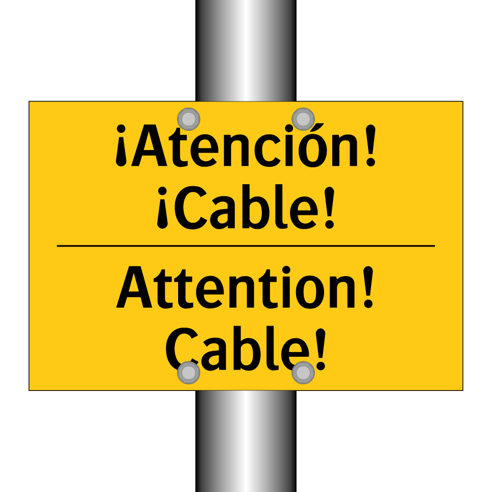 ¡Atención! ¡Cable! - Attention! Cable!