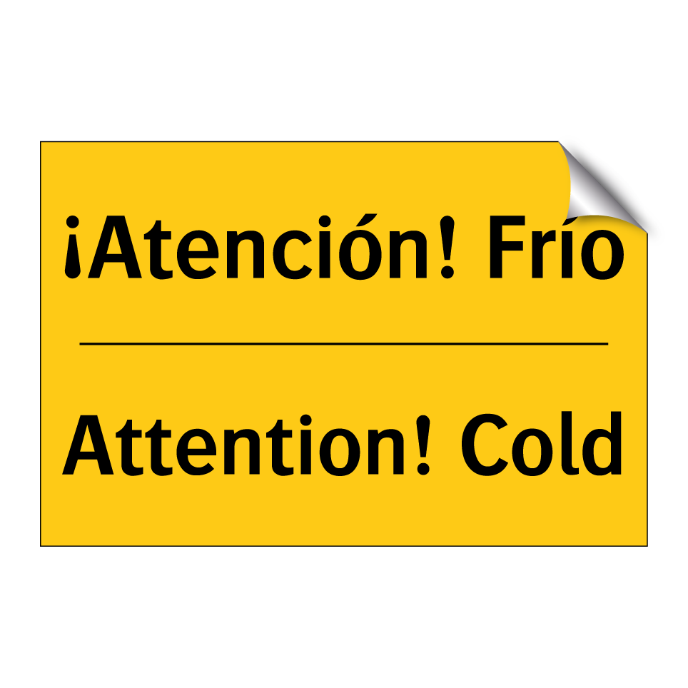 ¡Atención! Frío - Attention! Cold