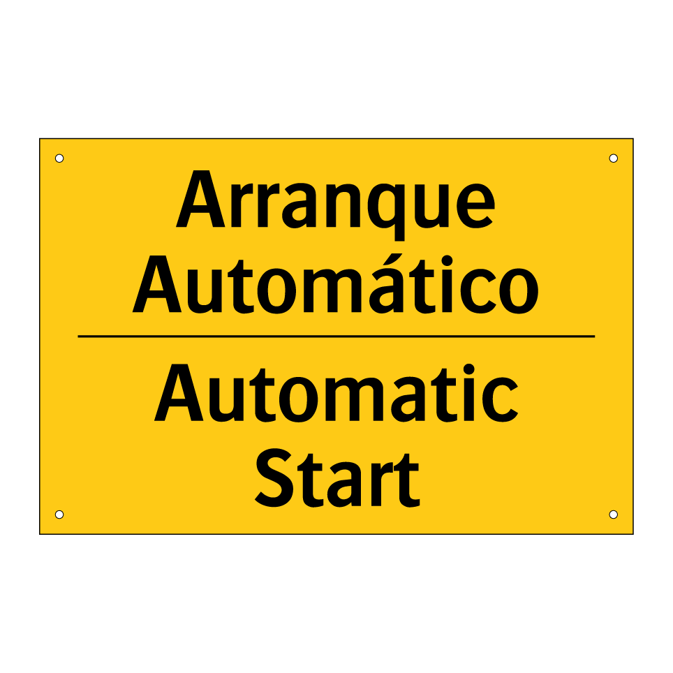 Arranque Automático - Automatic Start
