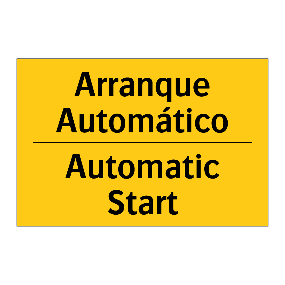 Arranque Automático - Automatic Start