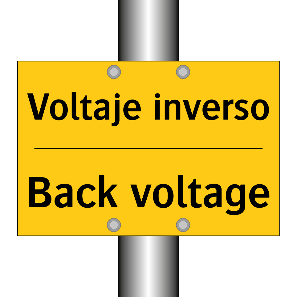 Voltaje inverso - Back voltage