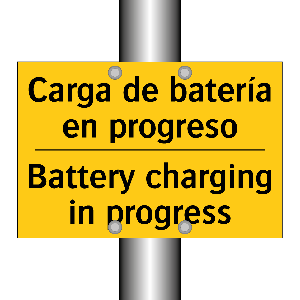 Carga de batería en progreso - Battery charging in progress