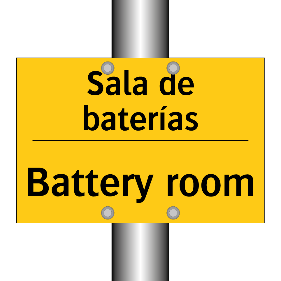 Sala de baterías - Battery room