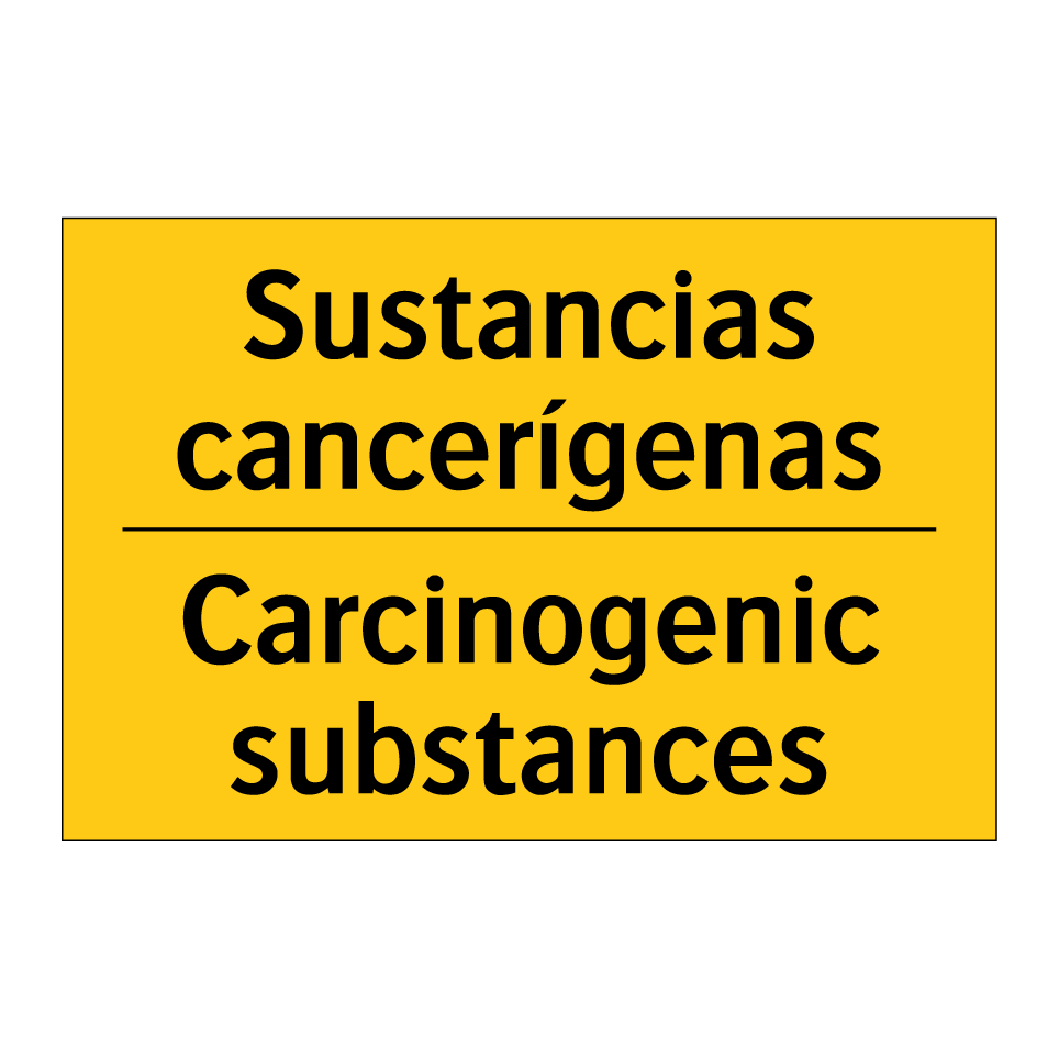 Sustancias cancerígenas - Carcinogenic substances