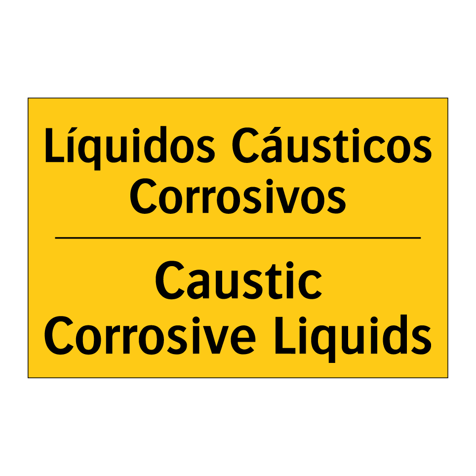 Líquidos Cáusticos Corrosivos - Caustic Corrosive Liquids