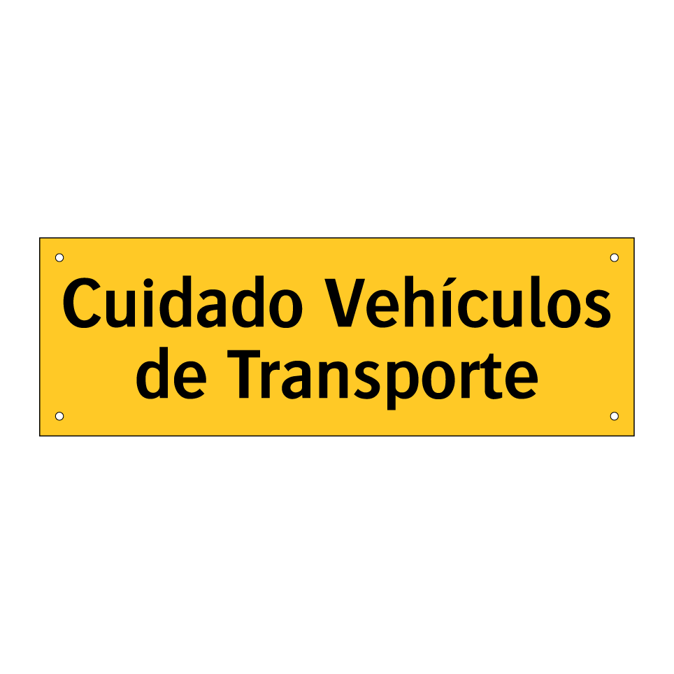 Cuidado Vehículos de Transporte