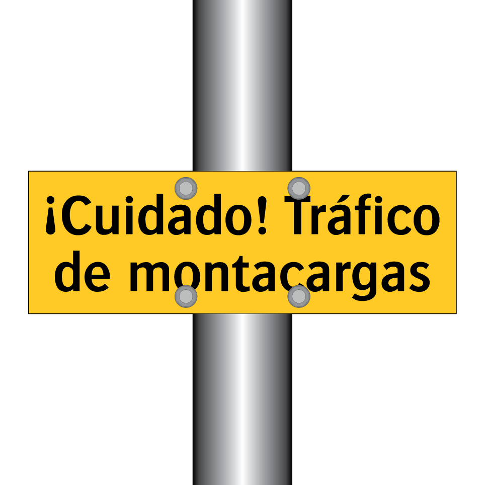 ¡Cuidado! Tráfico de montacargas