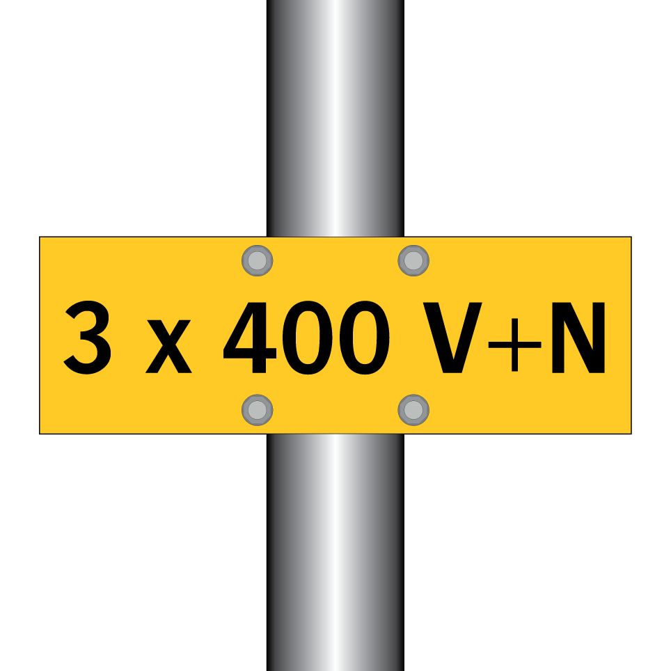 3 x 400 V + N