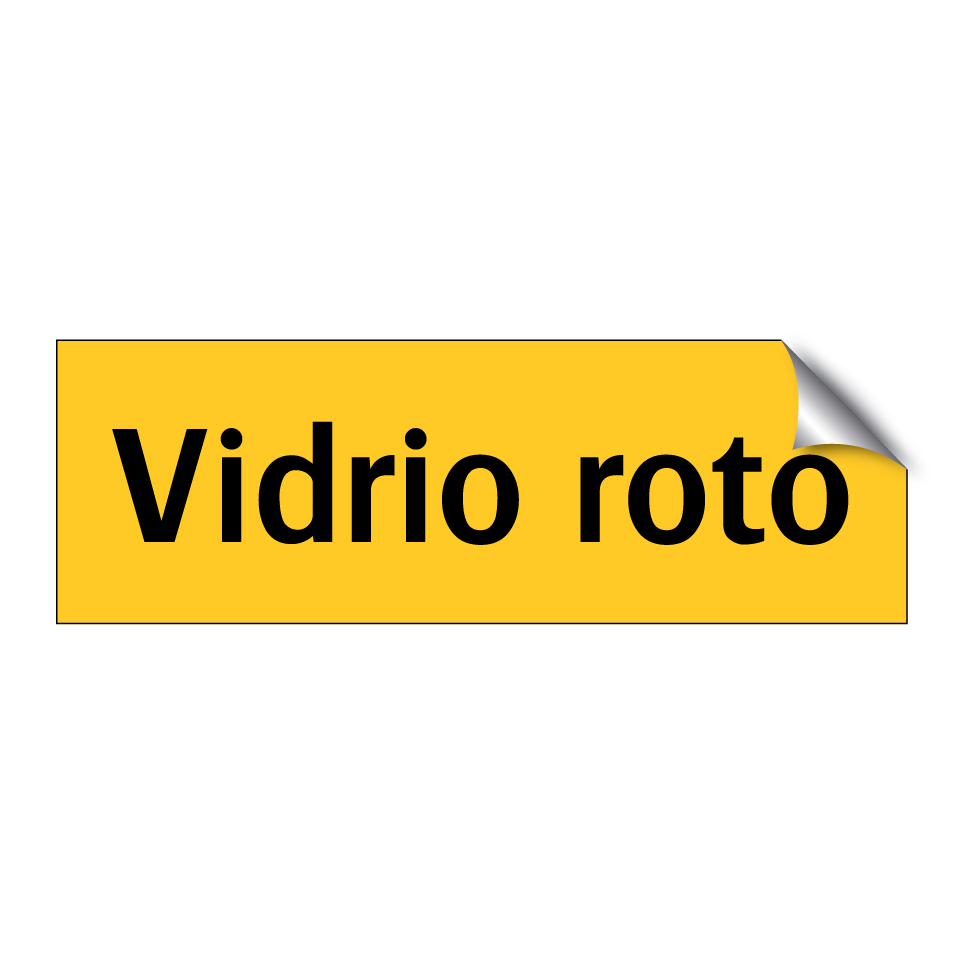 Vidrio roto