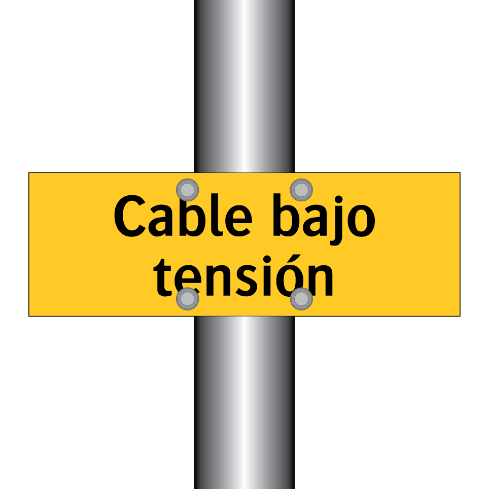 Cable bajo tensión